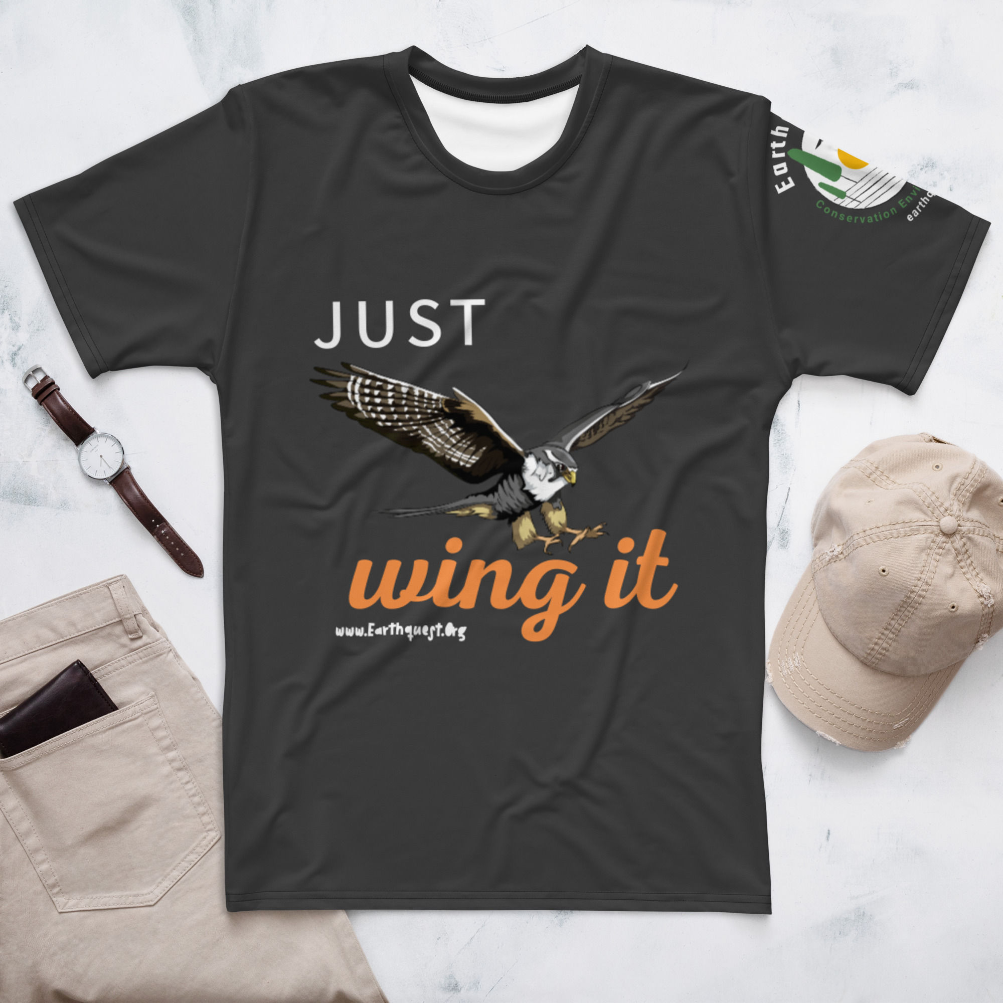 Wing It Aplomado Falcon T-Shirt