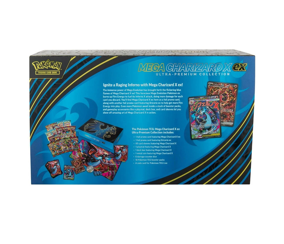 섬네일:  Pokemon TCG Phantasmal Flames Ultra Premium Collection UPC charizard