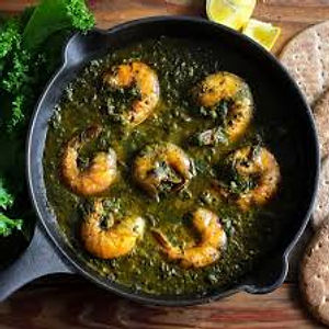 SHRIMP SAAG