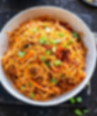 VEGETABLE SCHEZWAN HAKKA NOODLES