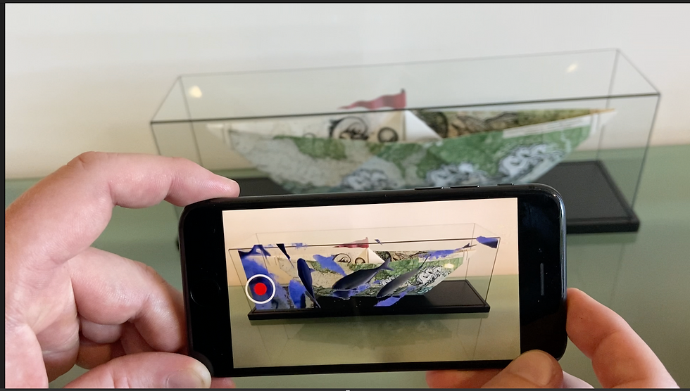 Paper Boat, with AR - by Philippa Bentley for EAA