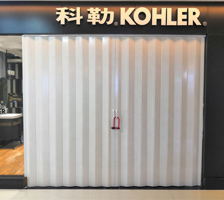 Thumbnail: PVC Folding Door Internal Sliding Door as Room Divider