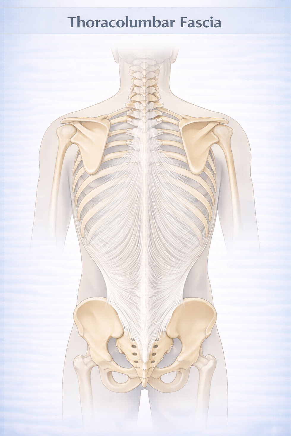 Anatomy of the thoracolumbar fascia
