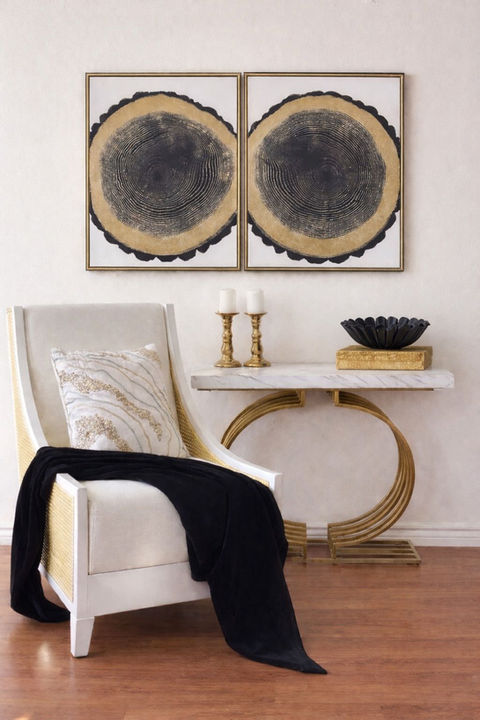 Black & Gold Vignette