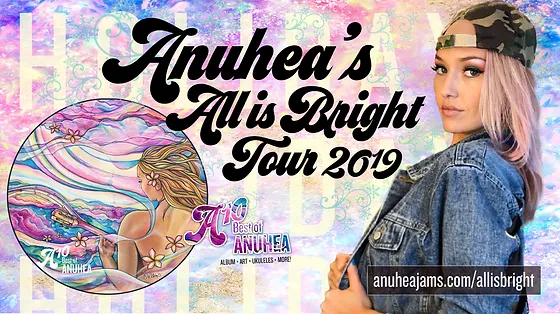 Image result for Anuhea All is Bright Tour 2019"