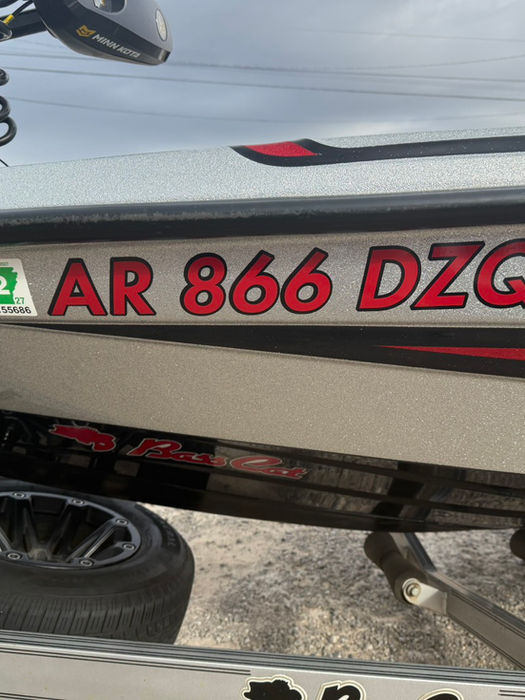 Boat Registration Decals Heritage