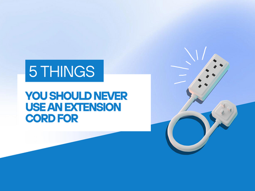5 Things You Should Never Use an Extension Cord For