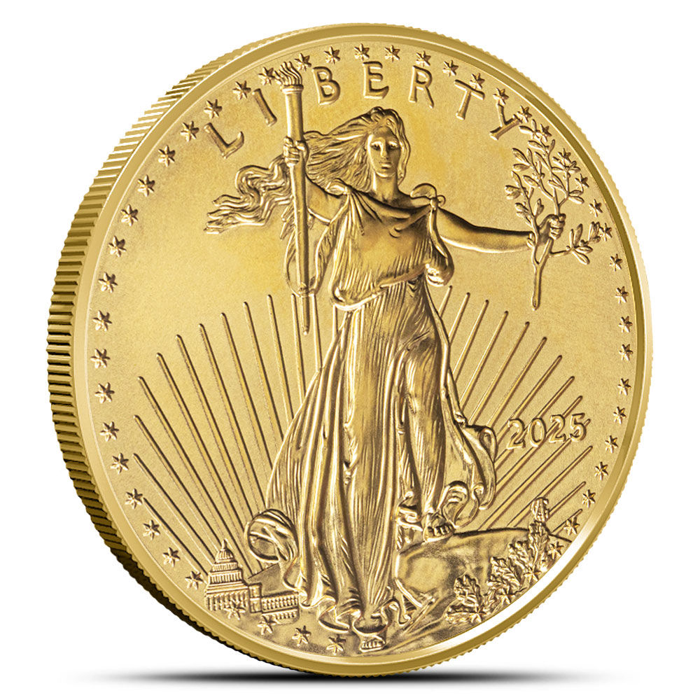 2025 1 oz American Gold Eagle Münze