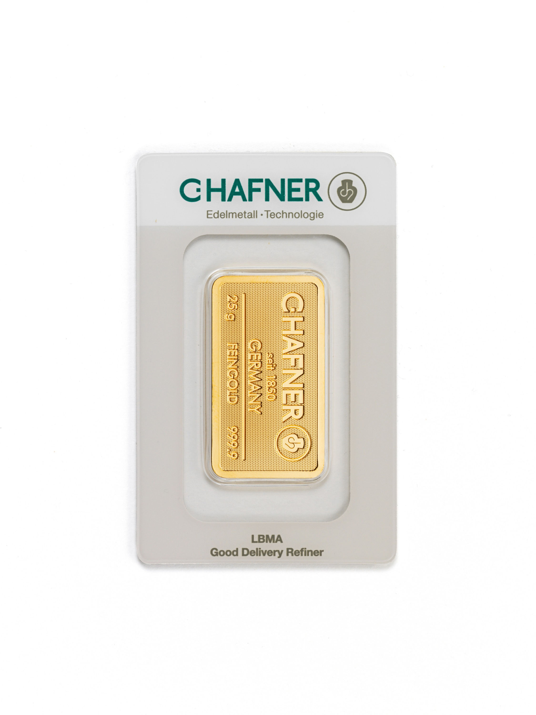 Sztabki złota C.Hafner 25g