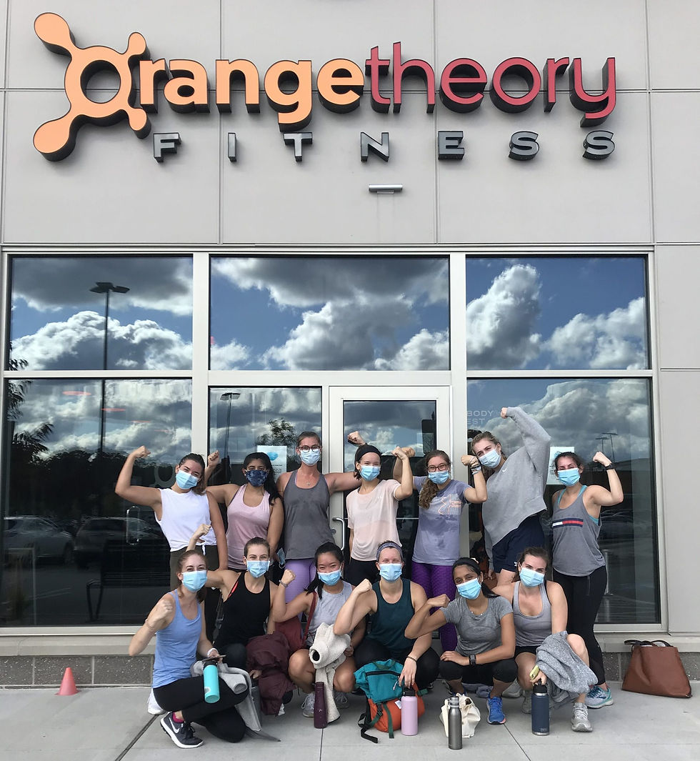 Orange Theory Class (UMass Medical School)