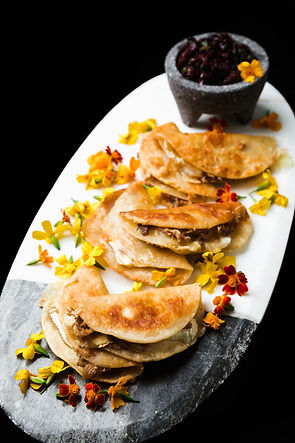 Duck & Chevre Quesadillas with Cherry Chipotle Salsa.jpg