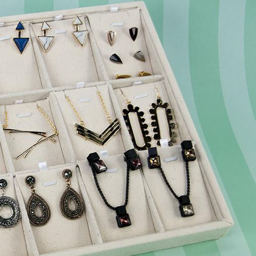 Miniatura: Coal Necklace-Plum