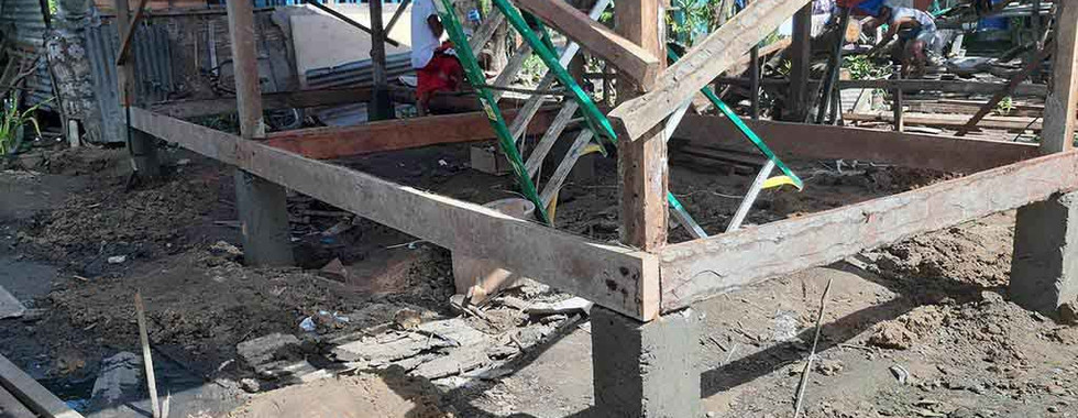A newly built foundation by abounding in love employee