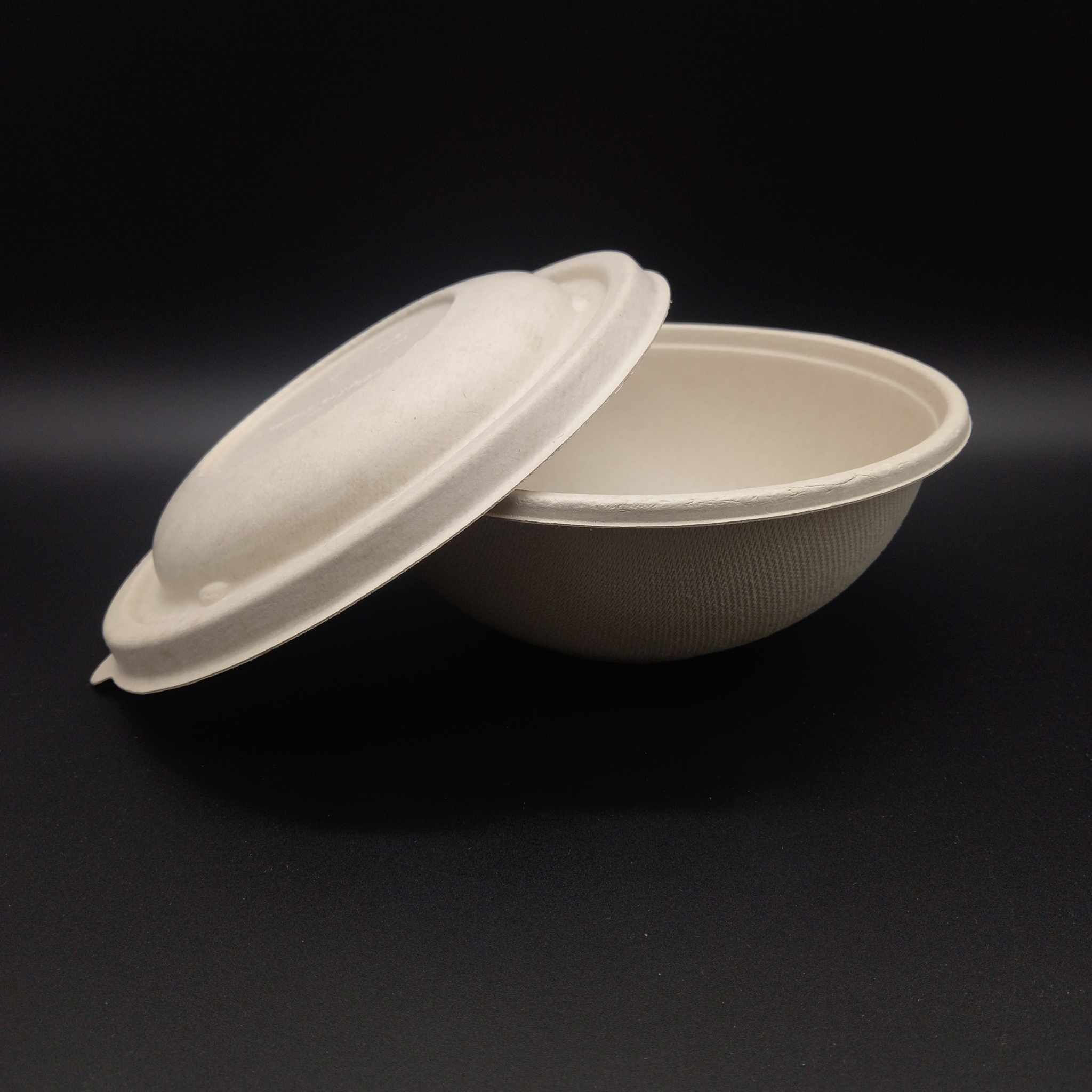 Bagasse Buddha Bowl w/ Lid