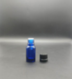 10ml Cobalt Blue w/ Dropper Plug and Tamperproof
