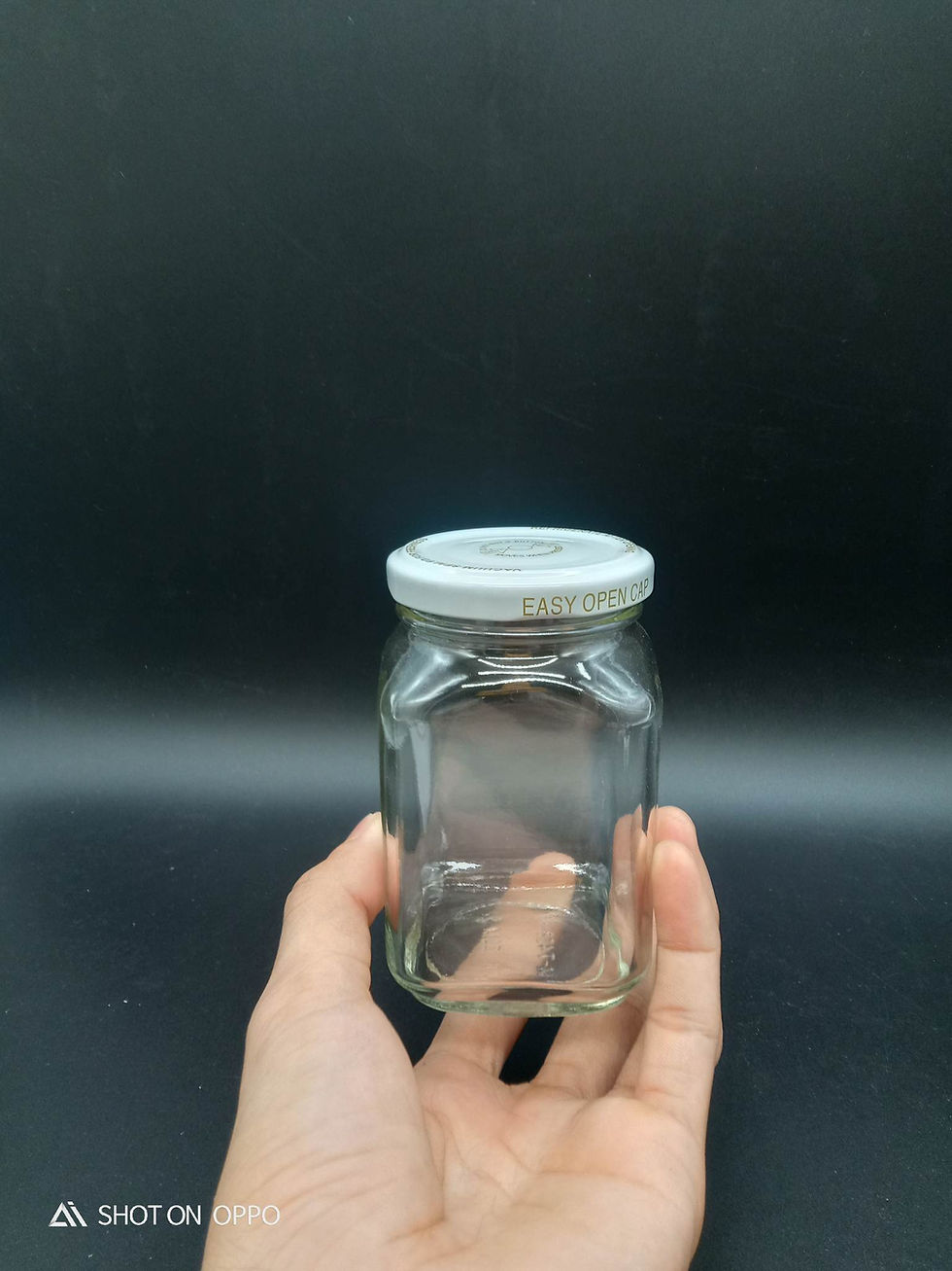 Thumbnail: M7438 250ml Square Glass Jar