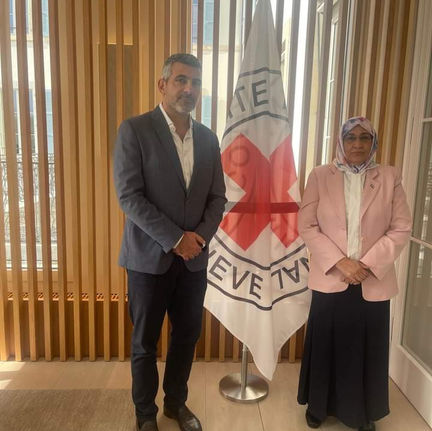 Deputy Justice Minister of Sudan Holds Talks with Red Cross Leaders at Geneva Human Rights Council