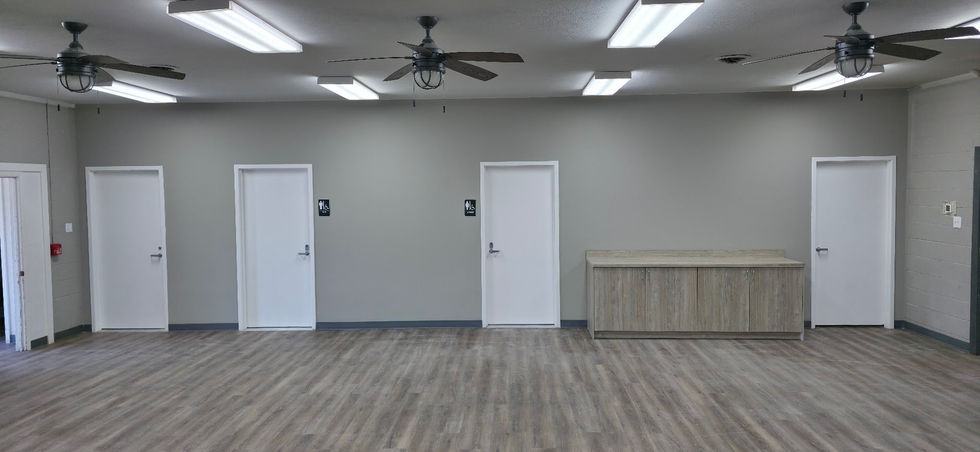 New wall, commercial doors and closers