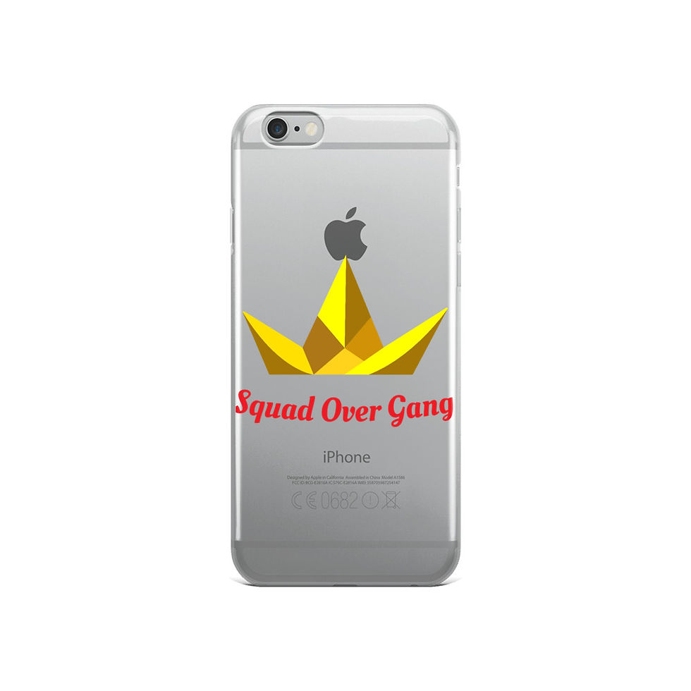 Thumbnail: Squad Over Gang iPhone Case