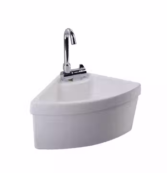 Corner Wash Basin Set
