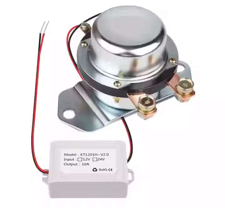 Electric main switch with remote