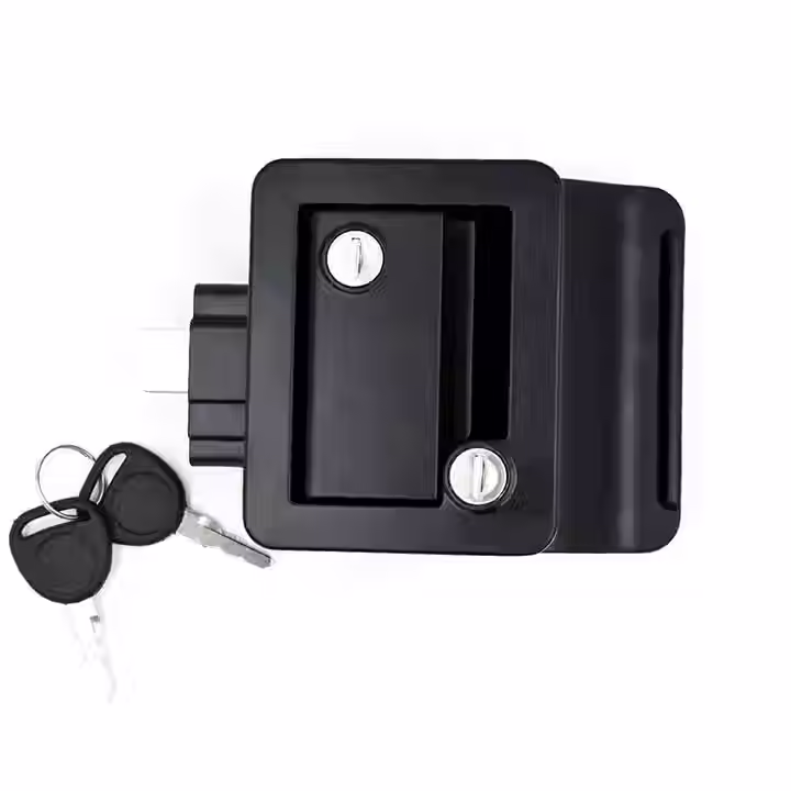 Double Door Lock Black