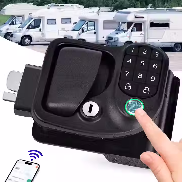 RV Door Electronic Lock 1