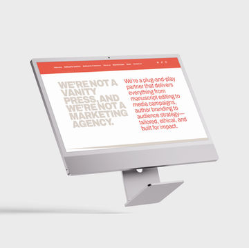 BeRead desktop website design