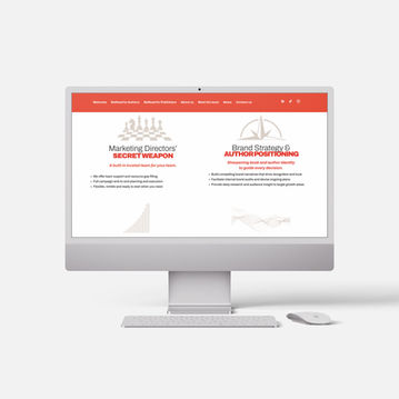 BeRead desktop web design