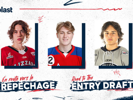 Première liste de la saison du CSR pour le Repêchage 2024