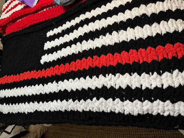 Thumbnail: Patriotic USA Flag Blanket