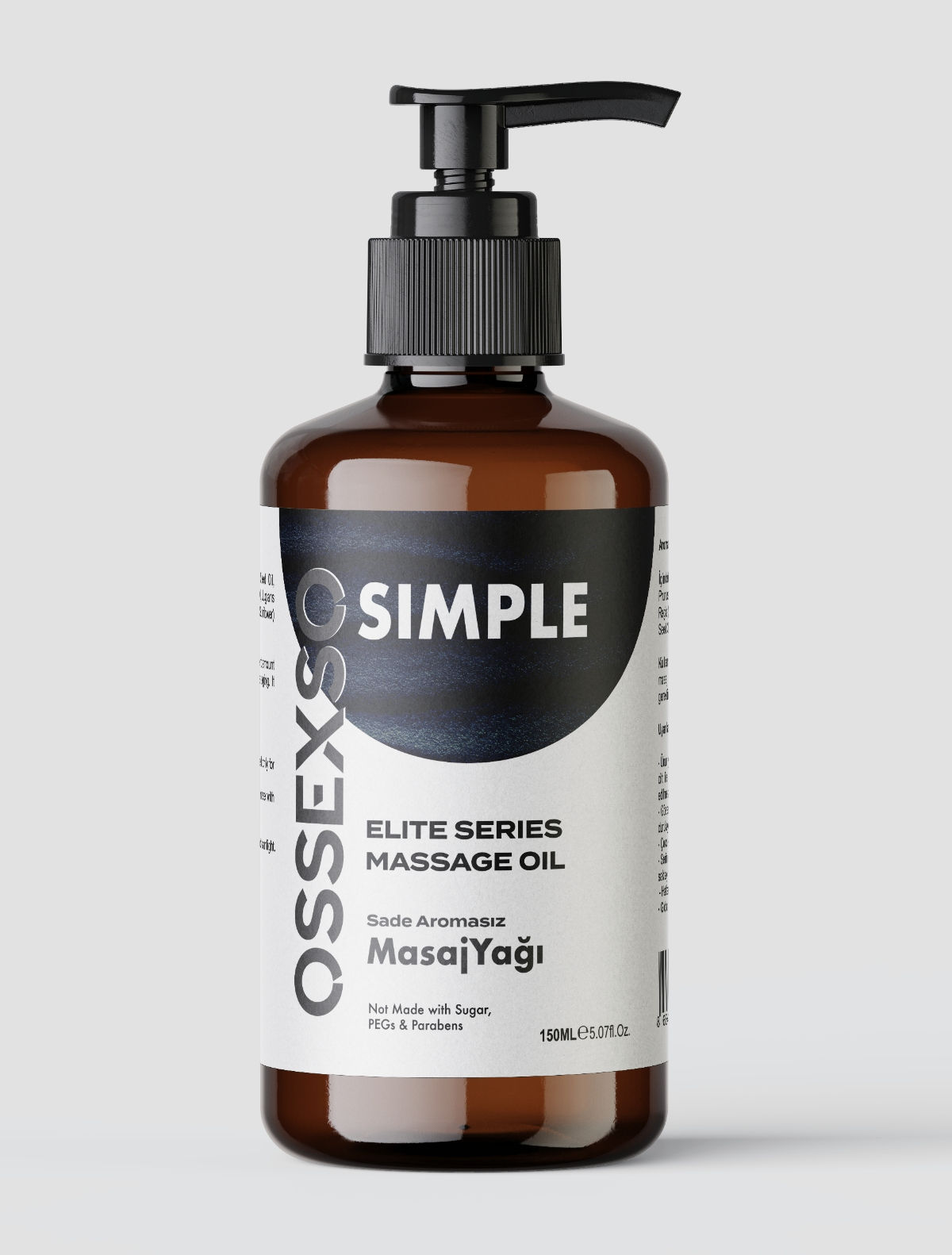 Sensitive Care: Parfümsüz Nötr Vücut ve Masaj Yağı (150ml)