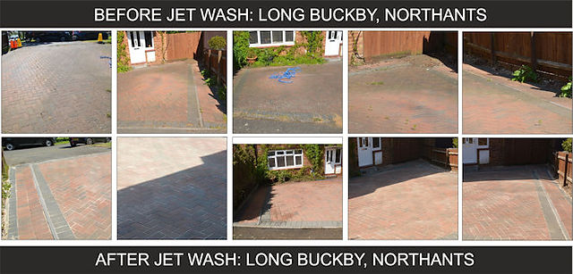 Driveway Cleaning re-sanding in Northants