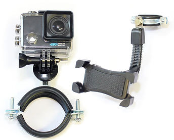 Wireless Gutter Vac WiFi Inspection Camera (Inc. Pole Brackets & Phone Holder)