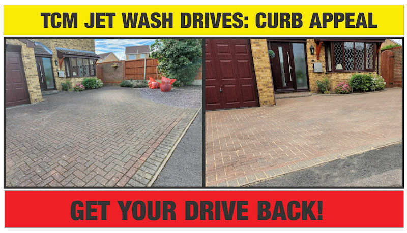 Block Paved Driveway Cleaning and re-sanding in Wellingborough, Northants -1