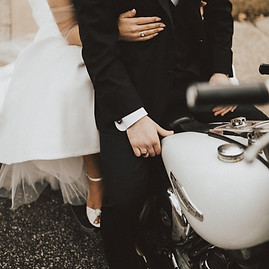 vintage motorcycle wedding cleveland