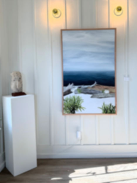Dreamy 30 x 48 framed in clear cedar