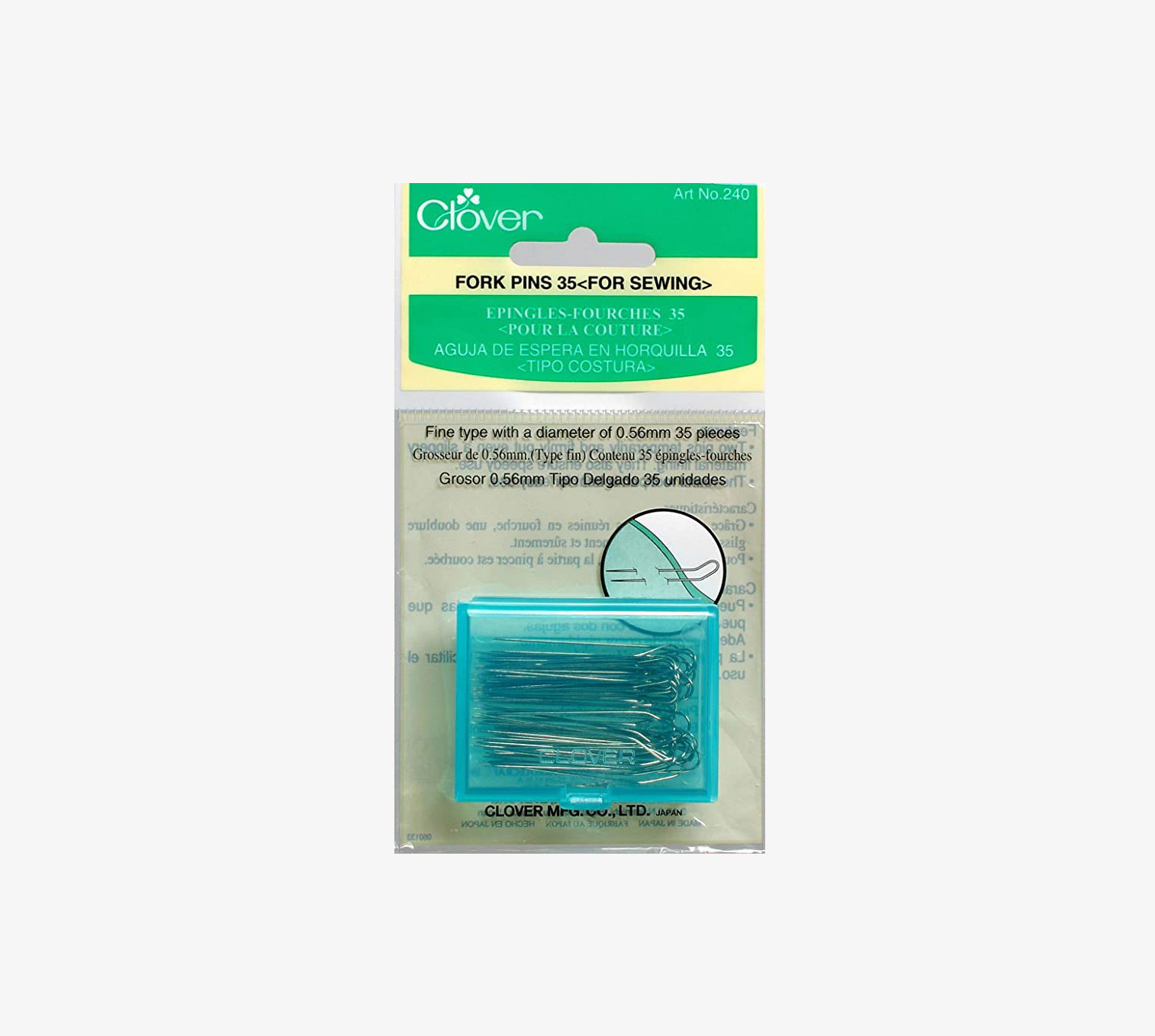 可樂牌U型針 Clover Fork Pins