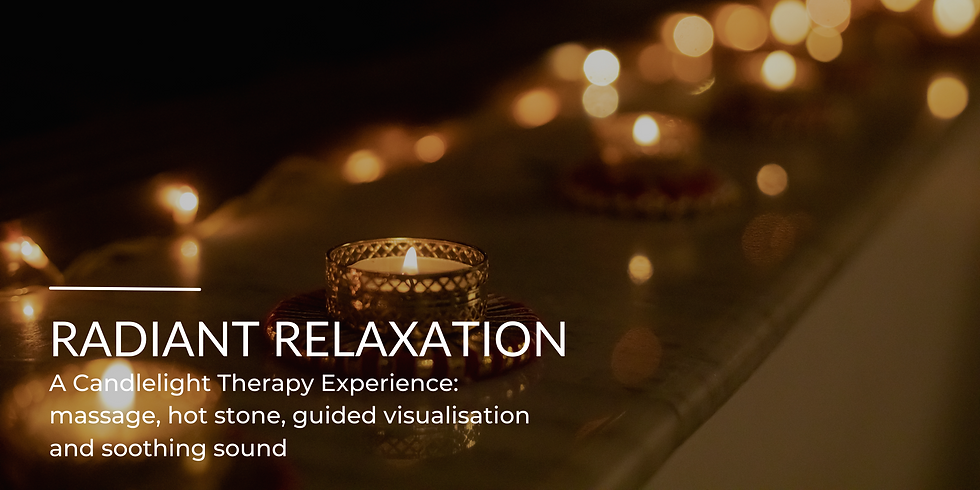 Radiant Relaxation: A Candlelight Therapy Experience
