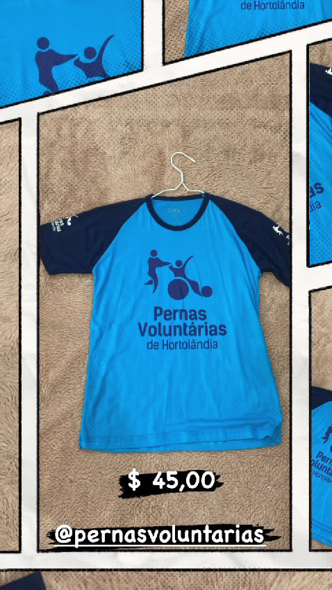 Miniatura: Camisa Oficial Pernas Voluntárias