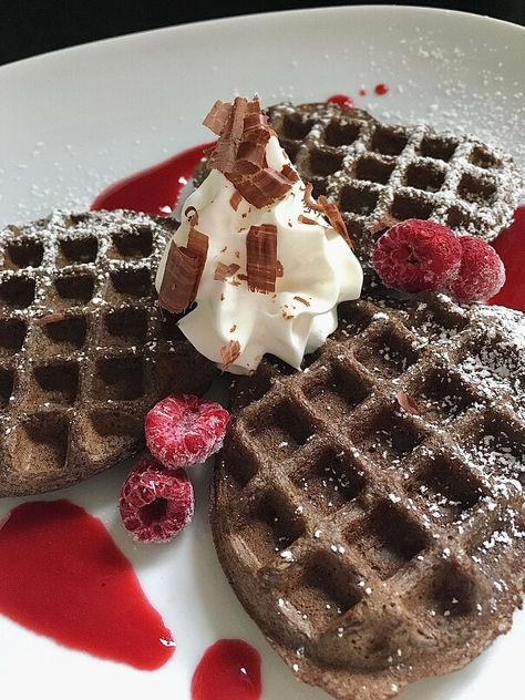 Devil's Food Waffles
