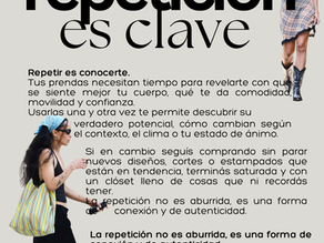 Mis reglas en la moda