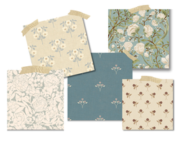 10 Farmhouse Floral Wallpapers for Everyday Interiors
