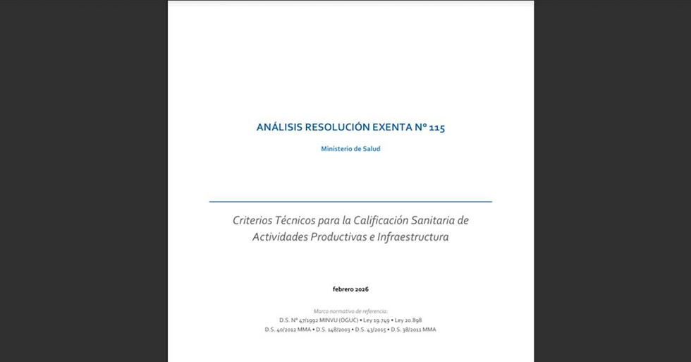 Análisis res. 115 Minsal