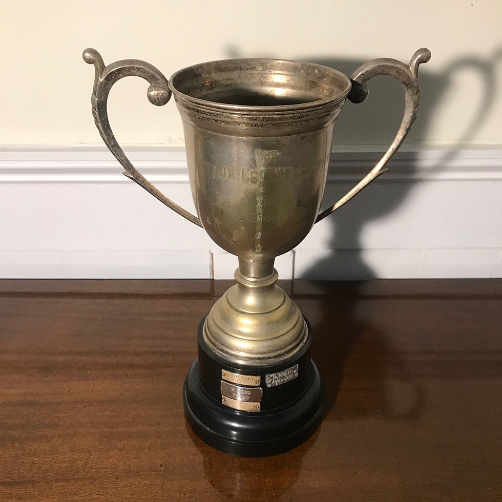 Thumbnail: Mid 20thC Mixed Doubles Darts Trophy