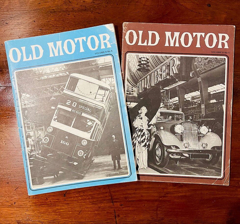 Thumbnail: 16 copies Old Motor (and vintage commercial) Magazine 1965 - 1974 