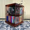 Thumbnail: Large Edwardian style revolving mahogany bookcase - #8392