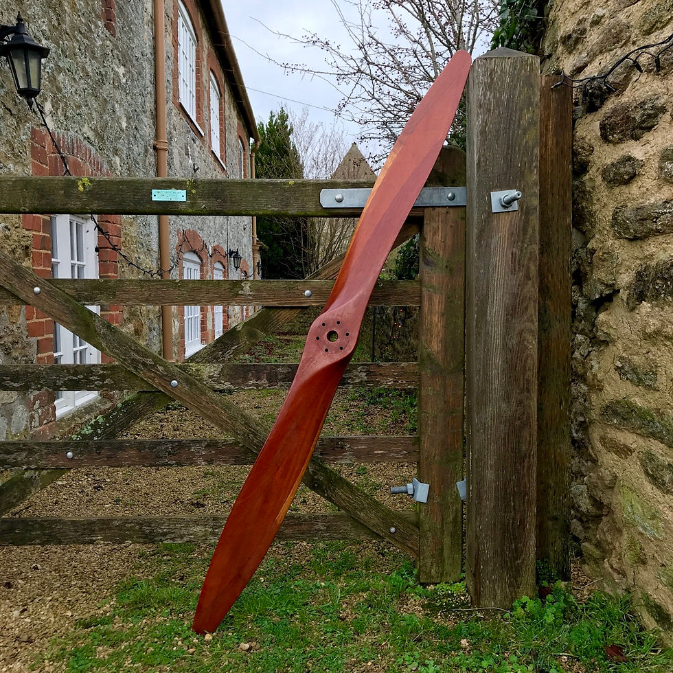 Thumbnail: Inter-war period two blade aircraft propeller.