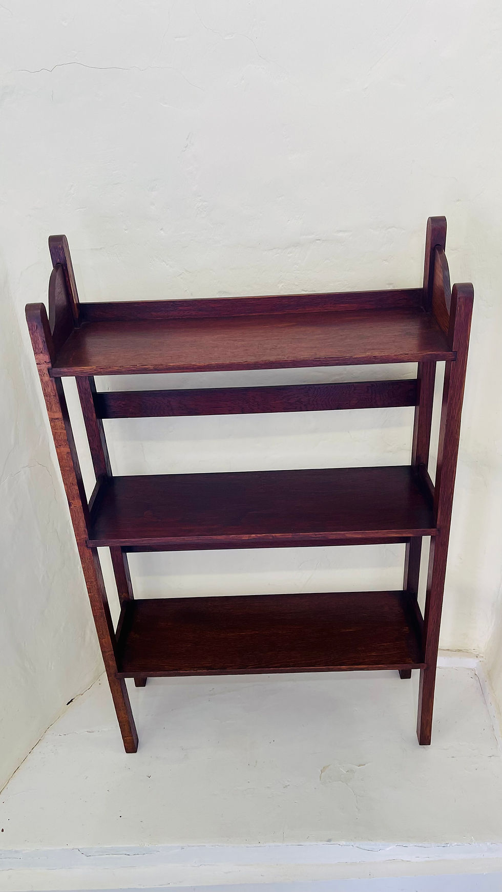 Thumbnail: 1920’s Small format Freestanding Stained Oak Bookcase -