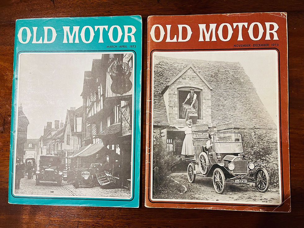 Thumbnail: 16 copies Old Motor (and vintage commercial) Magazine 1965 - 1974 